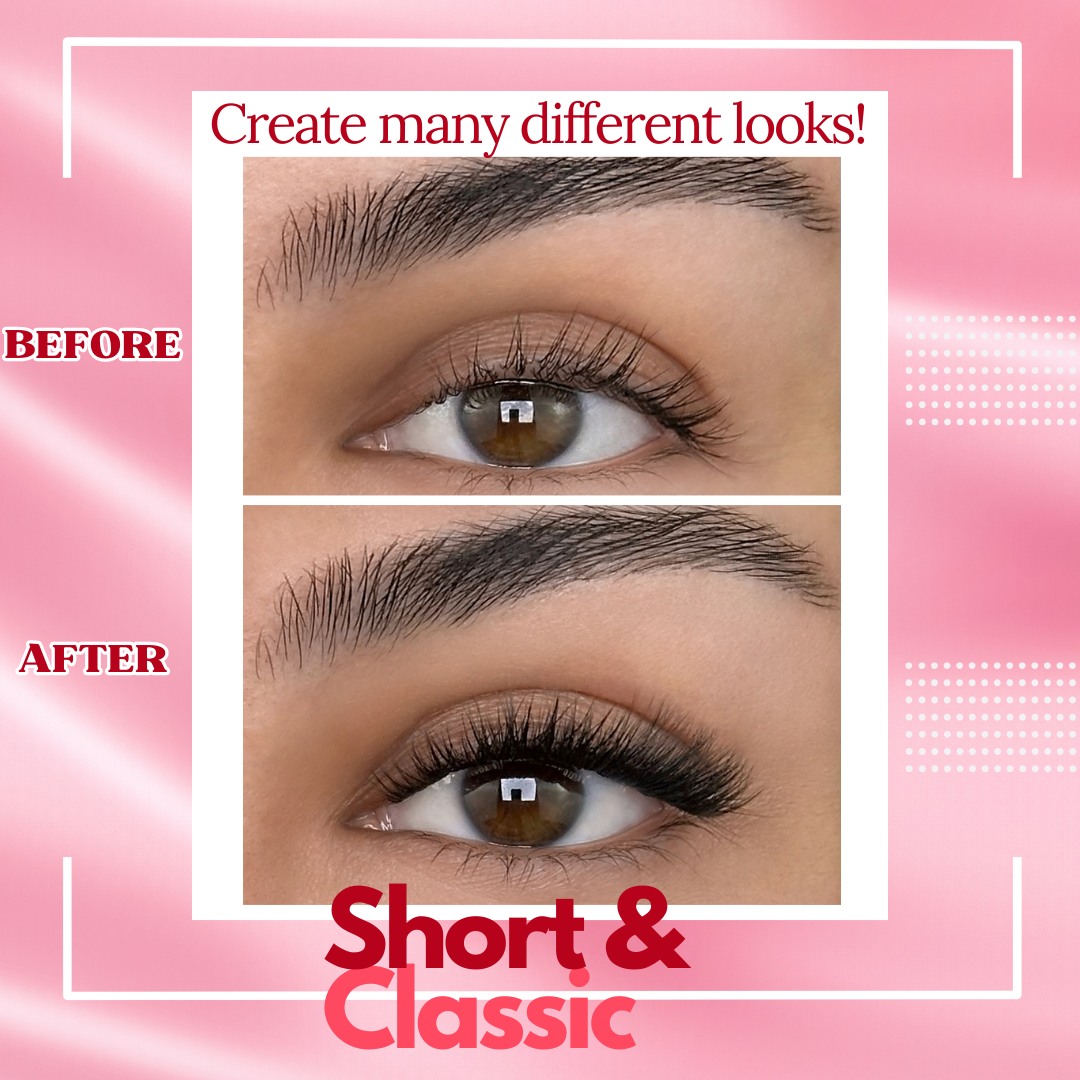 "Short So Dreamy" Lash Tray 8mm-16mm