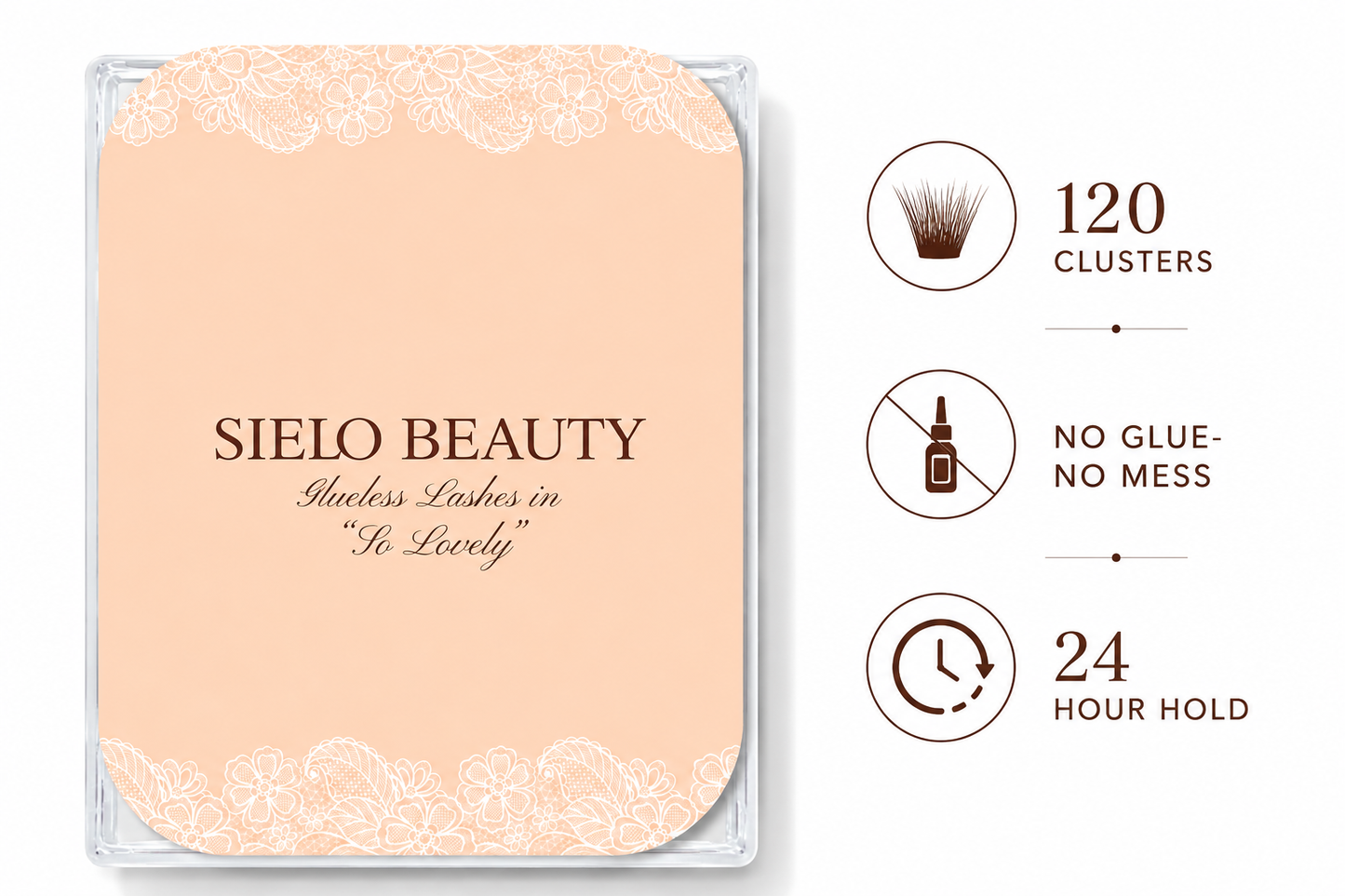 "So Lovely" Glue-Less Pre-Mapped Lashes