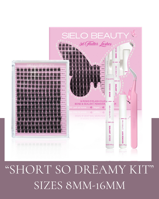 "Short So Dreamy" 3-D Flutter Lash Kit